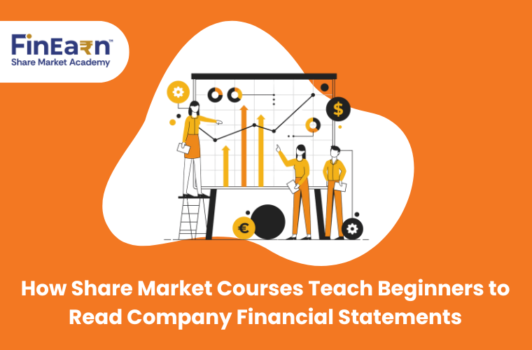 How Share Market Courses Teach Beginners to Read Company Financial Statements blog banner