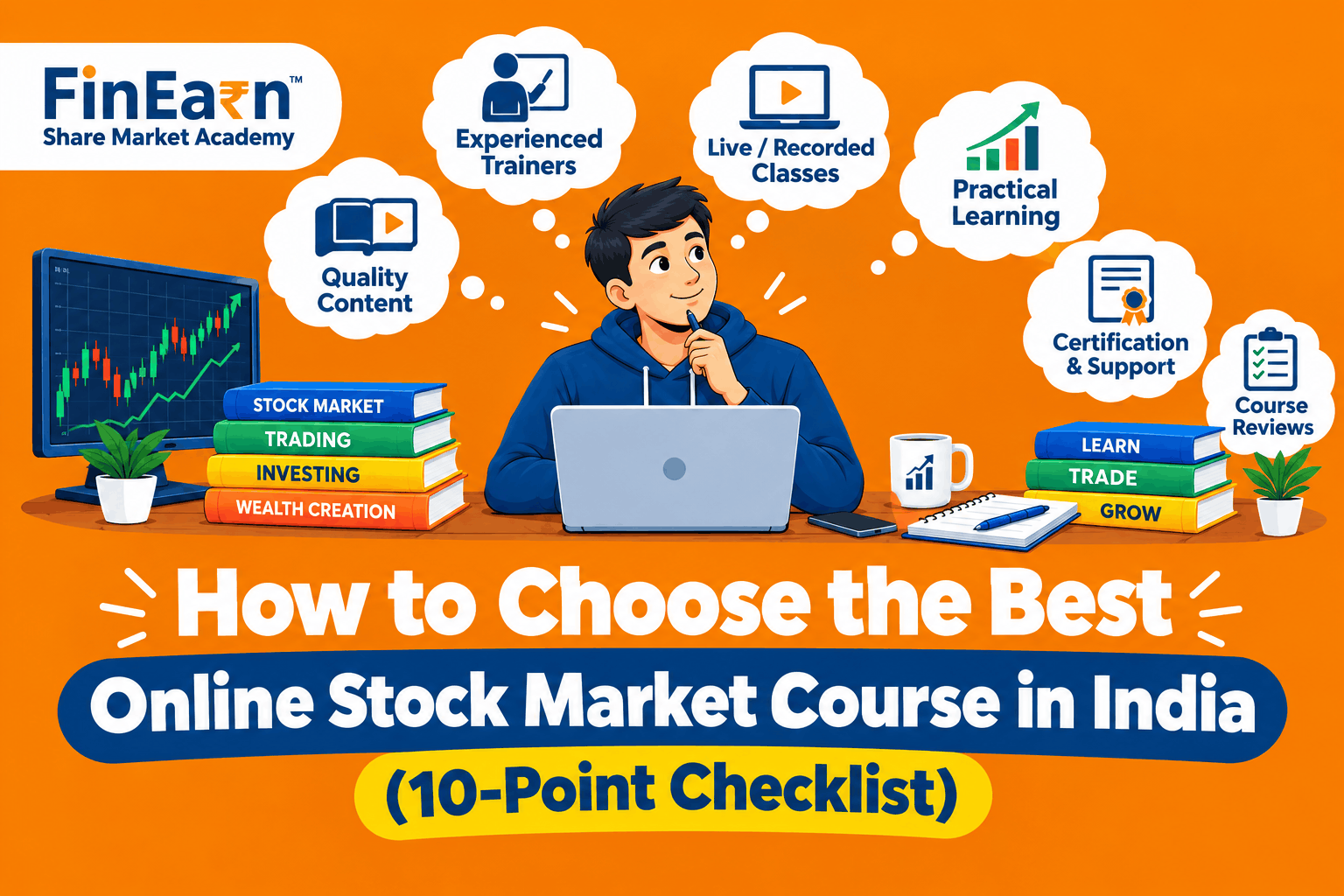 Best Online Stock Market Course in India